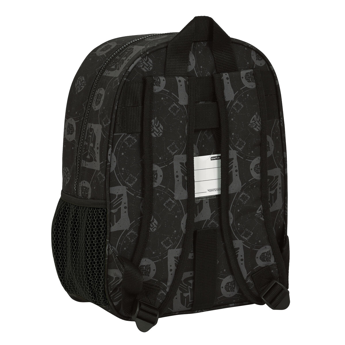 Skolas soma Transformers 26 x 34 x 11 cm Melns